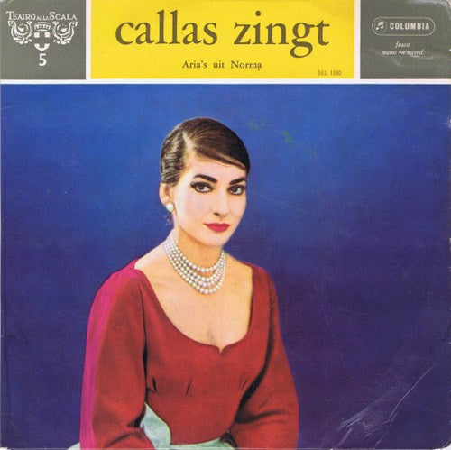 Maria Callas - Cavatina casta diva - Fine al rito 04941 Vinyl Singles Goede Staat