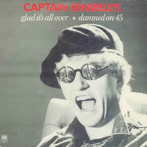 Captain Sensible - Glad It's All Over 15048 Vinyl Singles Goede Staat