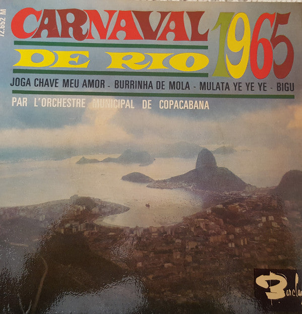 Orchestre Municipal De Copacabana – Carnaval De Rio 1965 (EP) 27266 Vinyl Singles EP VINYLSINGLES.NL