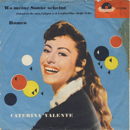 Caterina Valente - Wo Meine Sonne Scheint 26709 Vinyl Singles Goede Staat