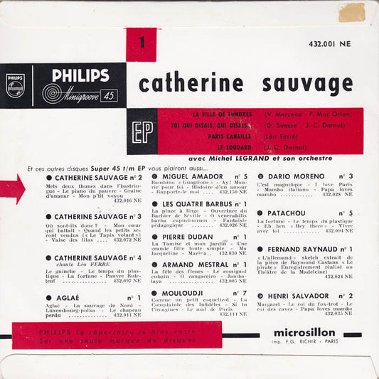 Catherine Sauvage - La Fille De Londres