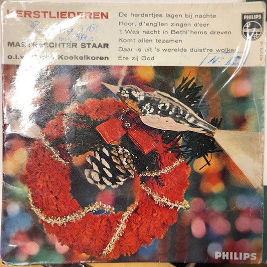 Mastreechter Staar - Kerstliederen (EP) 22622 10447 Vinyl Singles EP Goede Staat