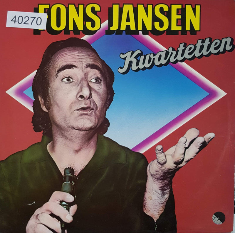 Fons Jansen - Kwartetten (LP) 40270 Vinyl LP Goede Staat