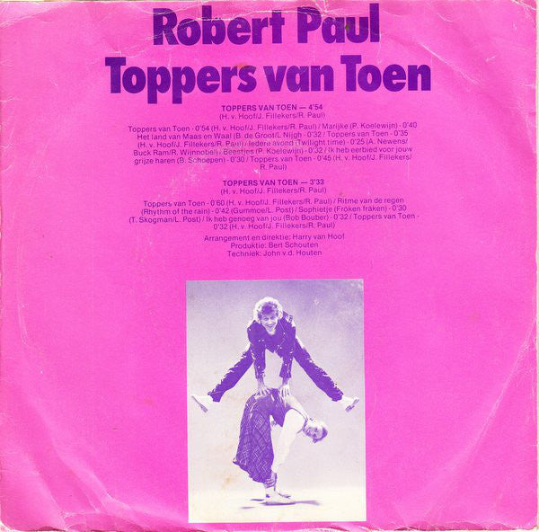 Robert Paul - Toppers Van Toen 23125 Vinyl Singles VINYLSINGLES.NL