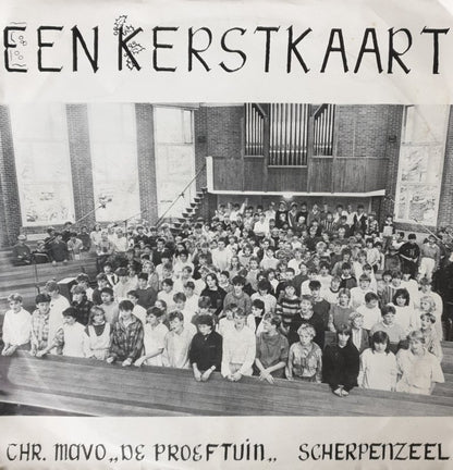 Chr. Mavo De Proeftuin Scherpenzeel -  Een Kerstkaart 13180 Vinyl Singles Goede Staat