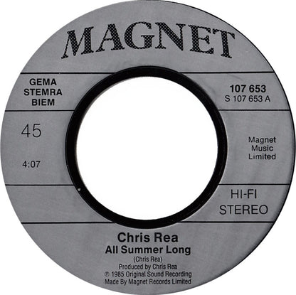 Chris Rea - All Summer Long Vinyl Singles VINYLSINGLES.NL