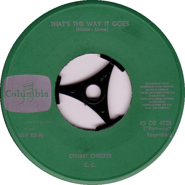 Chubby Checker - The Fly 02759 Vinyl Singles VINYLSINGLES.NL