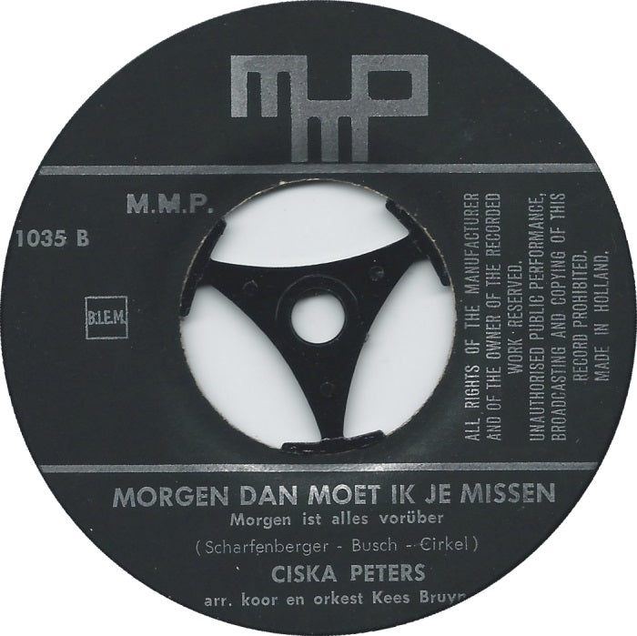 Ciska Peters - Don't Press That Button Mister 15387 Vinyl Singles Goede Staat