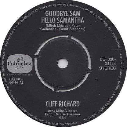 Cliff Richard - Goodbye Sam, Hello Samantha 08534 Vinyl Singles Goede Staat