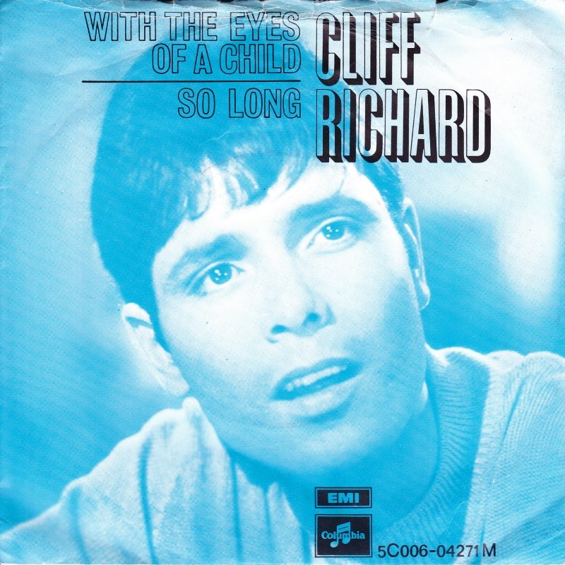 Cliff Richard - With The Eyes Of A Child 08554 Vinyl Singles Goede Staat