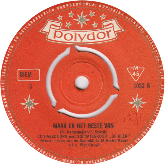 Co Hagedoorn - Wij Zwaaien Af 14578