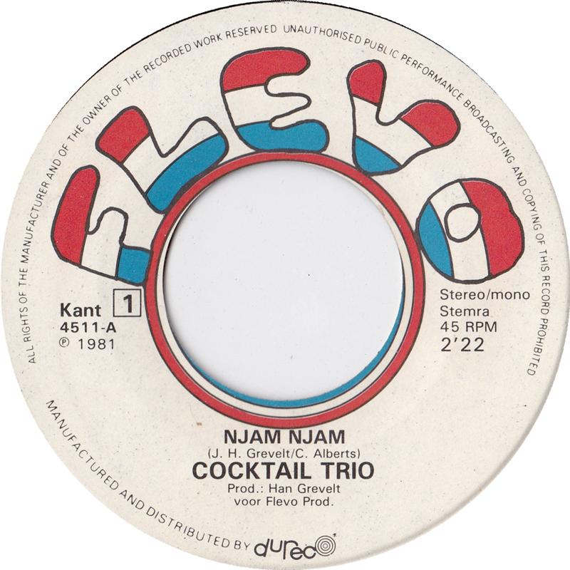 Cocktail Trio - Njam Njam 29878 Vinyl Singles Goede Staat