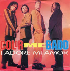 Color Me Bado - I Adore Mi Amor 18239 Vinyl Singles Vinyl Very Good (VG) <br> Hoes Good Plus (G+)