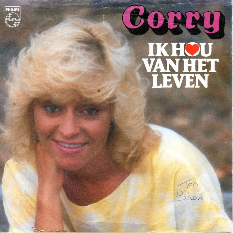 Corry - Ik Hou Van Het Leven Vinyl Singles Vinyl Very Good (VG) <br> Hoes Good Plus (G+)