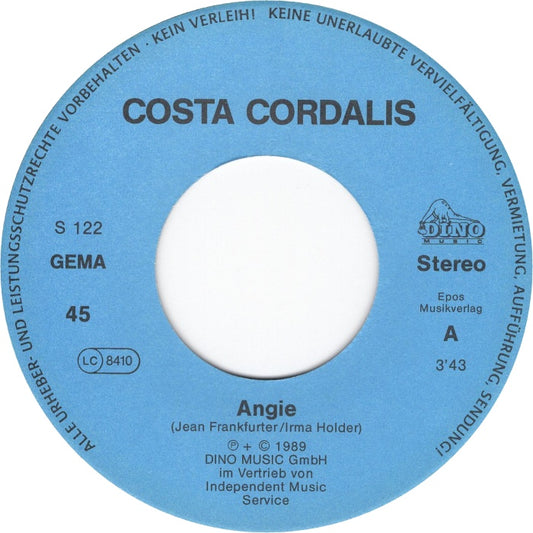 Costa Cordalis - Angie