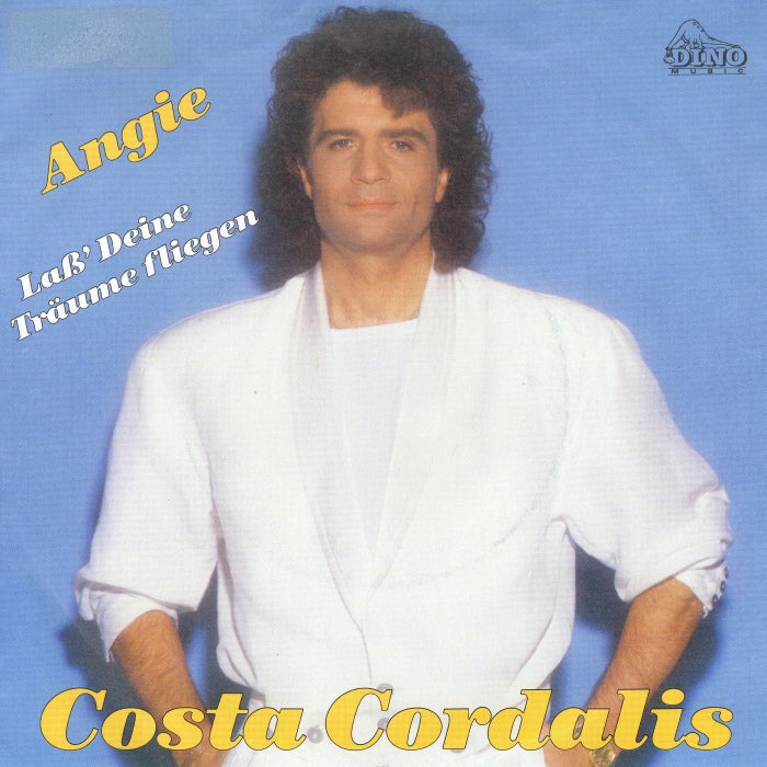 Costa Cordalis - Angie Vinyl Singles Vinyl Very Good (VG) <br> Hoes Good Plus (G+)