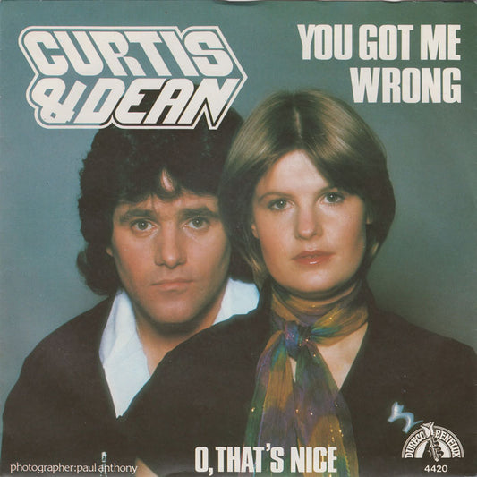 Paul Curtis & Hazell Dean - You Got Me Wrong 21779 33376 Vinyl Singles VINYLSINGLES.NL