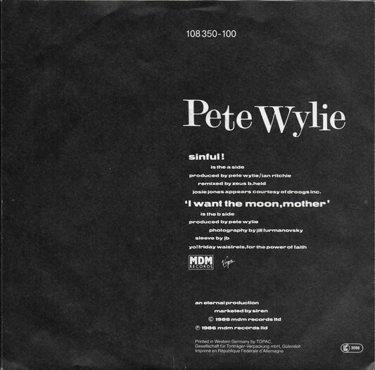 Pete Wylie - Sinful