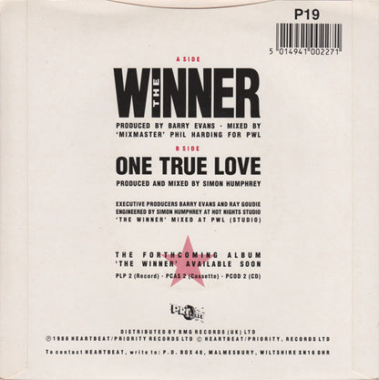 Heartbeat - The Winner 22957 Vinyl Singles VINYLSINGLES.NL