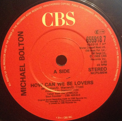 Michael Bolton - How Can We Be Lovers 22869 Vinyl Singles VINYLSINGLES.NL