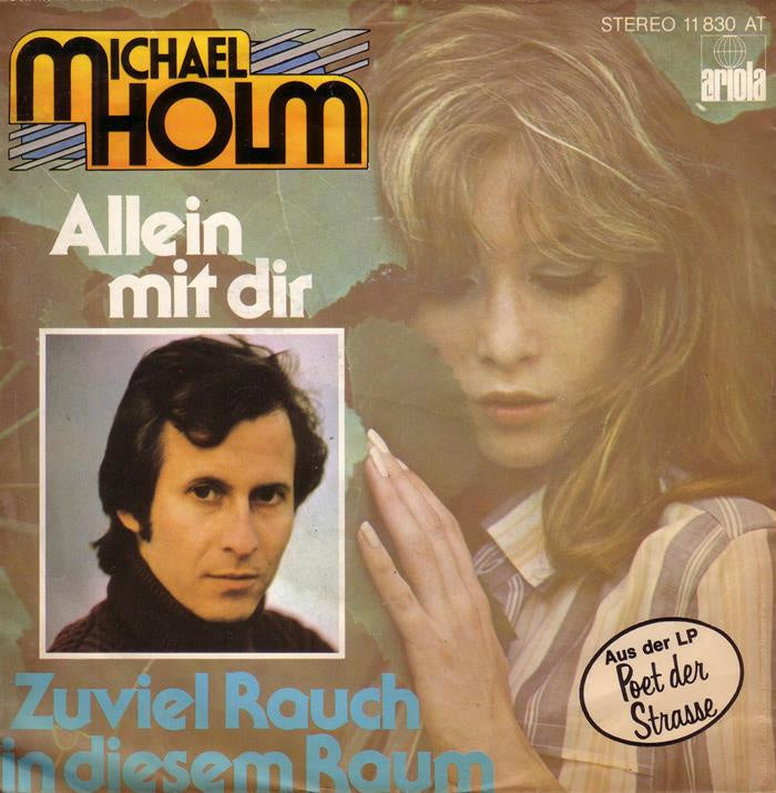 Michael Holm - Allein Mit Dir Vinyl Singles Goede Staat