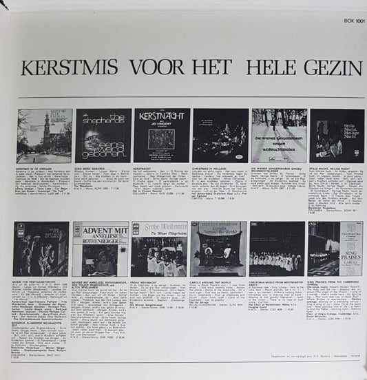 Various - Kerstmis Voor Het Hele Gezin (LP) Vinyl LP Vinyl Zeer Goed / Hoesje Goed "VINYLSINGLES.NL"