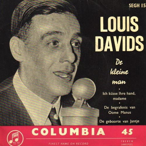 Louis Davids - De Kleine Man (EP) Vinyl Singles EP VINYLSINGLES.NL