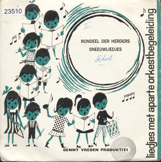 Benny Vreden - Rondeel der herders Vinyl Singles Vinyl Very Good (VG) <br> Hoes Good Plus (G+)