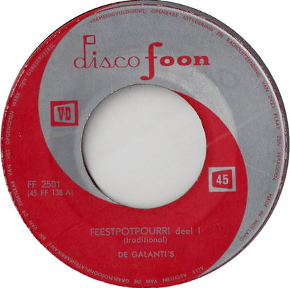 Galanti's - Feestpotourri 02931 Vinyl Singles Goede Staat