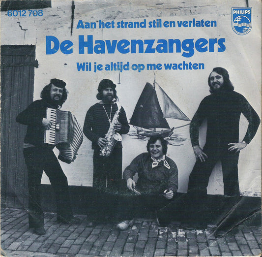 Havenzangers - Aan Het Strand Stil En Verlaten 13027 Vinyl Singles VINYLSINGLES.NL