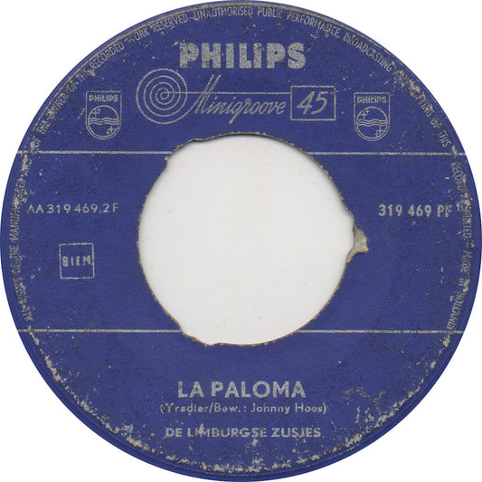 Limburgse Zusjes - Waarom? Waarom? Vinyl Singles Vinyl Zeer Goed / Hoesje Generic "VINYLSINGLES.NL"