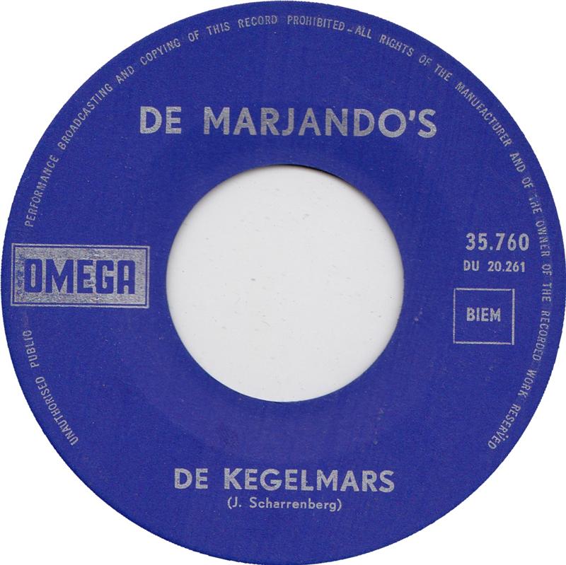 Marjando's - De Kegelmars 31145 Vinyl Singles VINYLSINGLES.NL