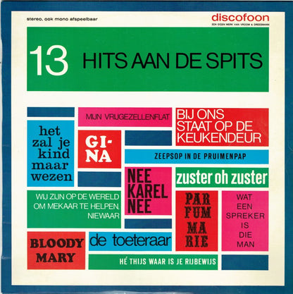 Various - 13 Hits Aan De Spits No. 1 (LP) 48166 Vinyl LP VINYLSINGLES.NL