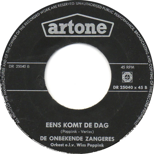 Onbekende Zangeres - Als Moeder Te Veel Is