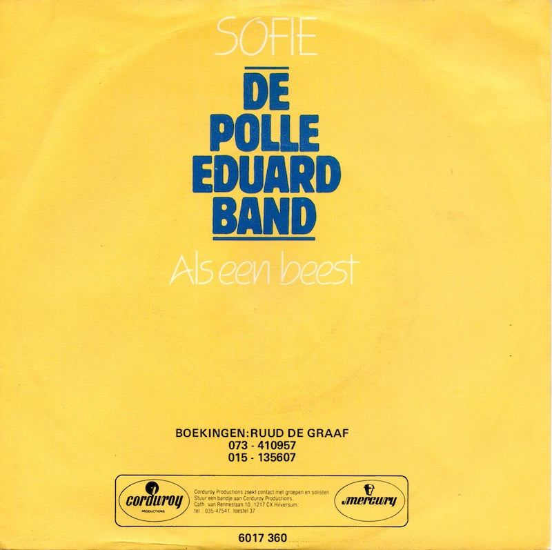 Polle Eduard Band - Sofie 14838 Vinyl Singles Goede Staat