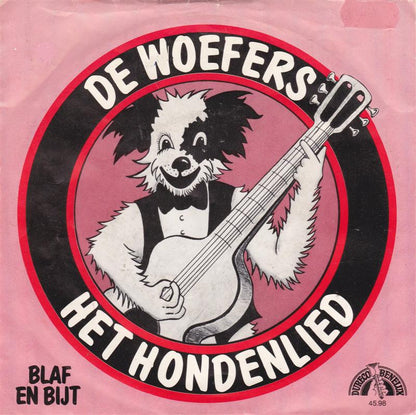 Woefers - Het Hondenlied 14181 14182 Vinyl Singles Goede Staat