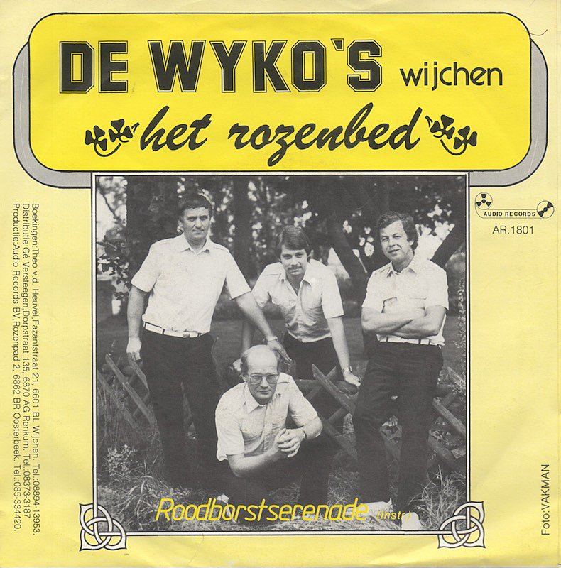 Wyko's - Het Rozenbed Vinyl Singles VINYLSINGLES.NL