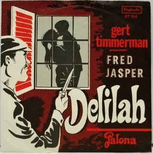 Fred Jasper - Delilah Vinyl Singles Vinyl Very Good (VG) <br> Hoes Good Plus (G+)