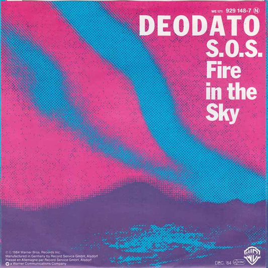 Deodato - S.O.S. Fire In The Sky 30181 Vinyl Singles Vinyl Zeer Goed / Hoesje Goed "VINYLSINGLES.NL"
