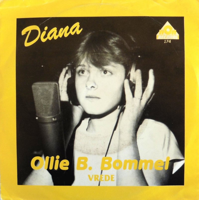 Diana - Ollie B. Bommel Vinyl Singles Vinyl Very Good (VG) <br> Hoes Good Plus (G+)