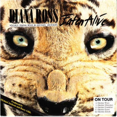 Diana Ross - Eaten Alive 42793 Vinyl Singles Vinyl Very Good (VG) <br> Hoes Good Plus (G+)