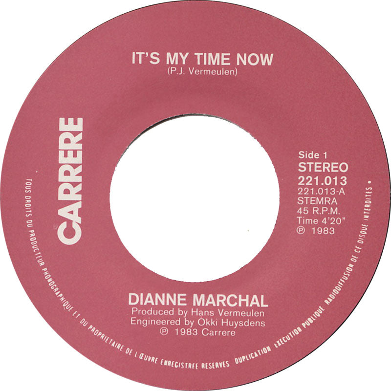 Dianne Marchal - It's My Time Now 16488 Vinyl Singles Hoes: Generic