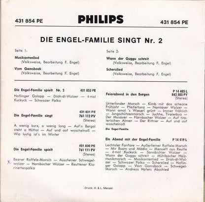 Engel-Familie - Musikantenlied (EP) 33712 Vinyl Singles EP VINYLSINGLES.NL