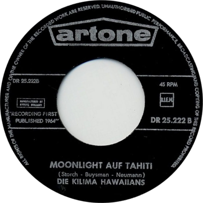 Kilima Hawaiians - Stern Von Hawaii 08292 Vinyl Singles Goede Staat