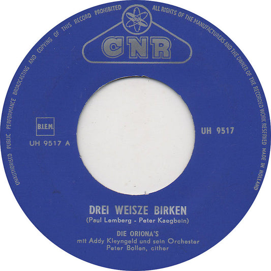 Oriona's - Drei Weisse Birken 15942 Vinyl Singles VINYLSINGLES.NL
