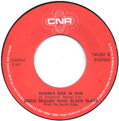 Disco Reggae Band & Black Slate - Sticks Man Vinyl Singles Vinyl Very Good (VG) <br> Hoes Good Plus (G+)