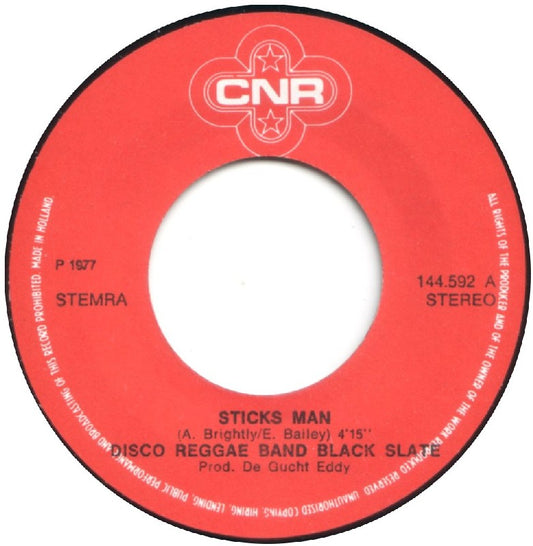 Disco Reggae Band & Black Slate - Sticks Man 13106 Vinyl Singles VINYLSINGLES.NL