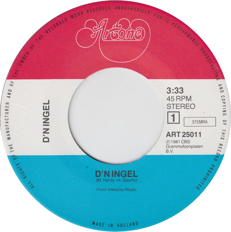 D'n Ingel - D'n Ingel 15406 Vinyl Singles VINYLSINGLES.NL
