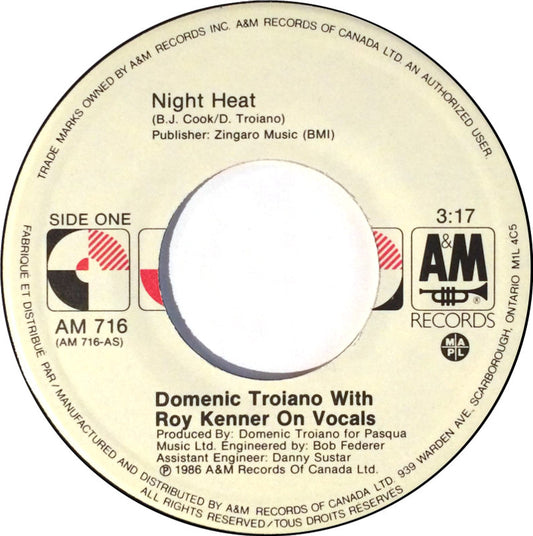 Domenic Troiano With Roy Kenner - Night Heat
