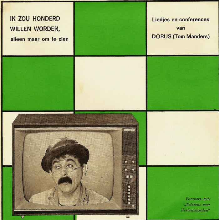 Dorus - Ik Zou Honderd Willen Worden Alleen Maar Om Te Zien 24566 Vinyl Singles EP Vinyl Very Good (VG) <br> Hoes Good Plus (G+)